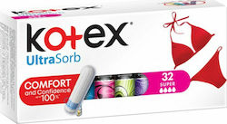 Kotex UltraSorb Tampons mit Applikator 32 Stück