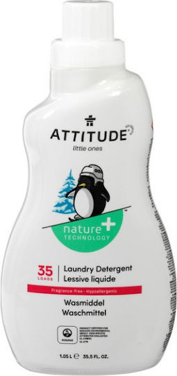 Attitude Little Ones Baby Liquid Laundry Detergent 1lt (35 Measuring Cups)