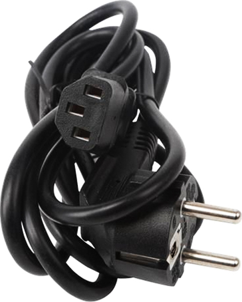 IEC C13 - Schuko Cable 1.8m Μαύρο | Skroutz.gr
