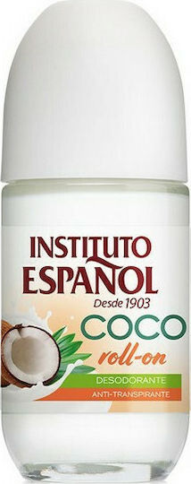 Instituto Espanol Coco Deodorant Anti-transpirant Deodorante Roll-On 75ml