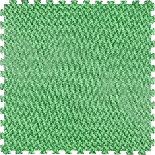 Olympus Sport Gym Mat Puzzle Green Tatami Foam Eco Play 100 x 100 x 1.3 cm Green 100x100x1.3cm 1 Piece