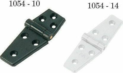 Eval Μεντεσές Σκάφους Πλαστικός 125mm Λευκό125mm