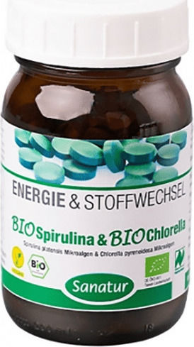 Sanatur Bio Spirulina & Bio Chlorella 250 file