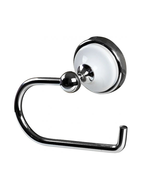 Sidirela Wall-mounted Paper Holder Inox Silver