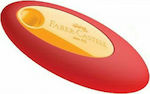 Faber-Castell Eraser for Pencil and Pen 1pcs Red