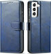 Hurtel Magnet Elegant Book Δερματίνης Μπλε (Gal...