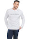 Emporio Armani Herren Sweatshirt Weiß