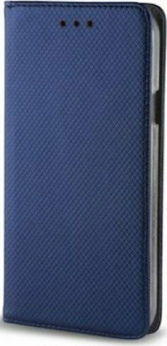 Book Δερματίνης Μαγνητικό Μπλε (Redmi Note 9T)