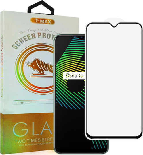 T-Max Premium Fluid 3D Full Face Tempered Glass (Realme 6i)