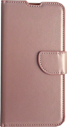 Book Piele artificială Rose Gold (Xiaomi Mi 10T Lite)