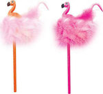 The Littlies Flamingo Pencil HB with Eraser (Μiscellaneous colours)