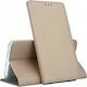 Forcell Book Piele artificială Auriu (Galaxy S20 FE)