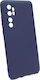 Back Cover Σιλικόνης 1.2mm Navy Μπλε (Xiaomi Mi Note 10 Lite)