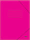 Next Folder with Rubber Band for Paper A4 Fuchsia