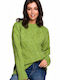 BeWear Women's Long Sleeve Sweater Green