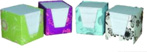 Next Haftnotizen im Würfel 750 Blätter Weiß 8x8Stück
