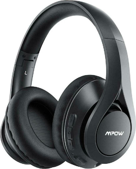 059 Pro/Lite Ασύρματα / Ενσύρματα Over Ear Ακουστικά Μαύρα