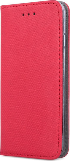 Buchen Sie Synthetisches Leder Rot (Galaxy A52 / A52s)