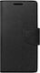 Book Δερματίνης Μαύρο (Realme 7i)