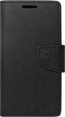 Book Δερματίνης Μαύρο (Realme 7i)