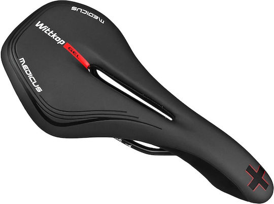 Wittkop Medicus Twin 7.0 Fahrradsattel Schwarze 270 x 135 mm