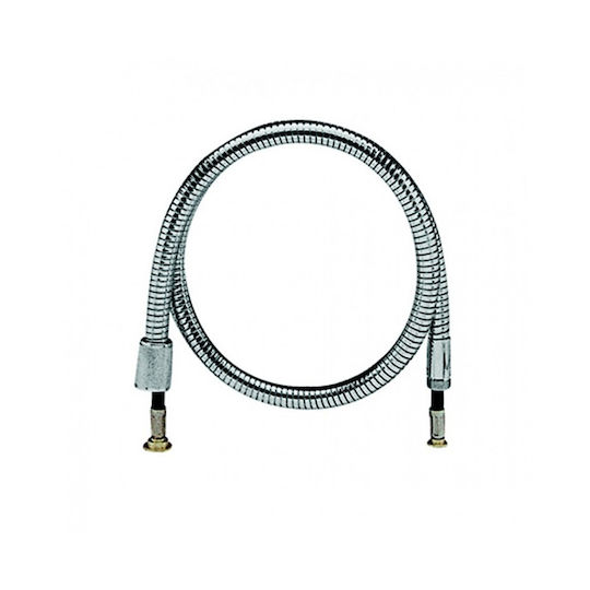 Paffoni Inox Shower Hose Silver D11 150cm