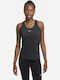 Nike One Women's Athletic Blouse Sleeveless Black