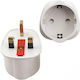 Eurolamp Greek to English Plug Adapter