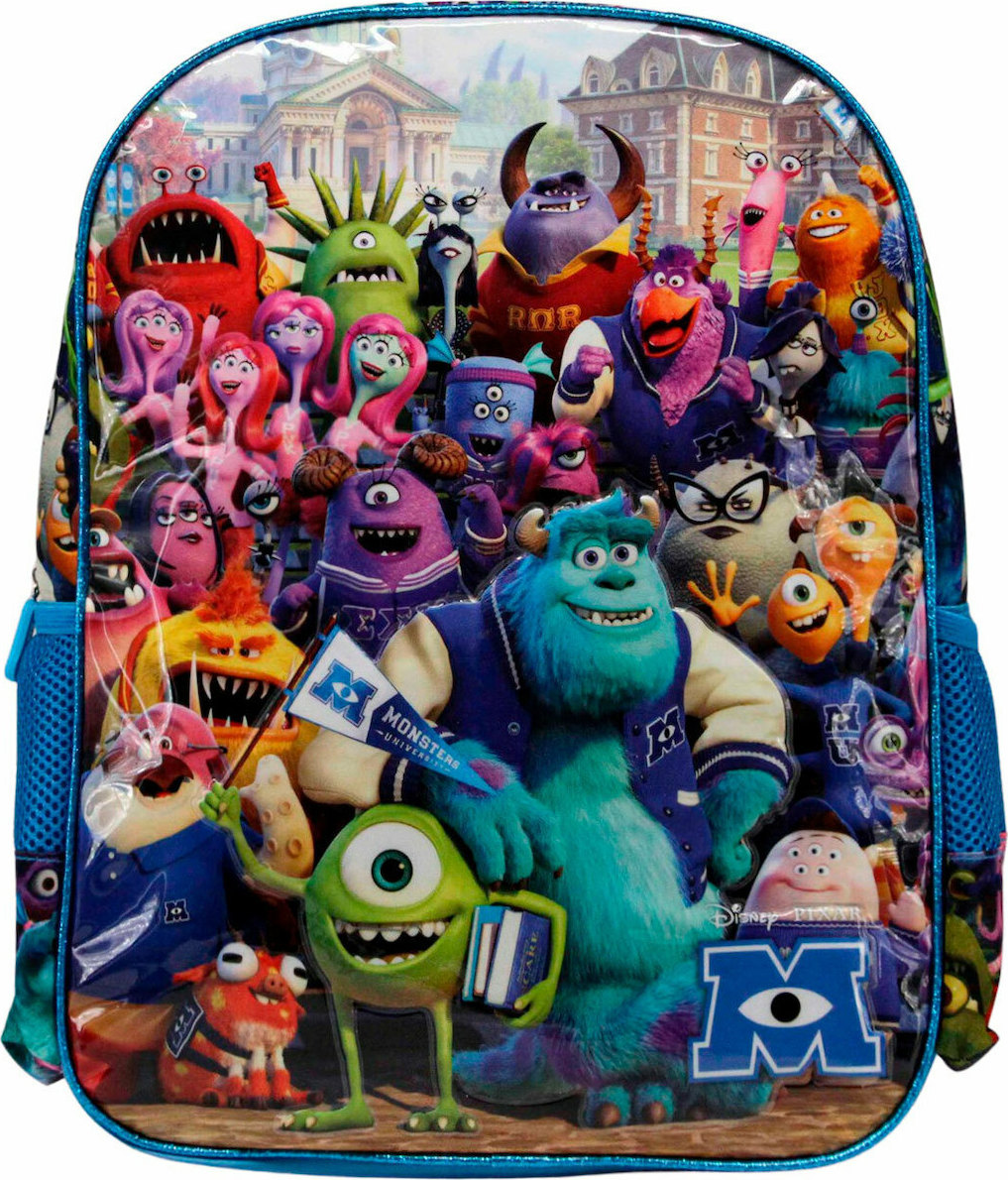 Karactermania 3D Monsters Inc. Disney Pixar 31 Cm Backpack Multicolor