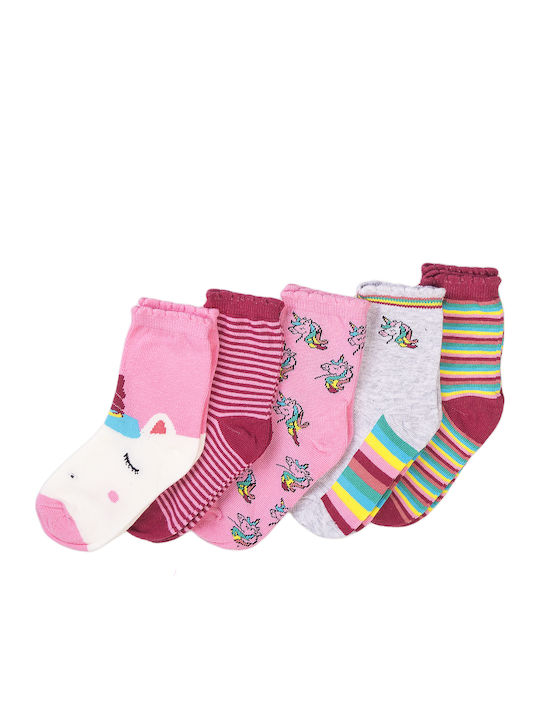 Minoti Kindersocken Kniehohe Bunte 5 Paar