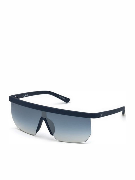 Web Sunglasses with Blue Plastic Frame WE0221 91W