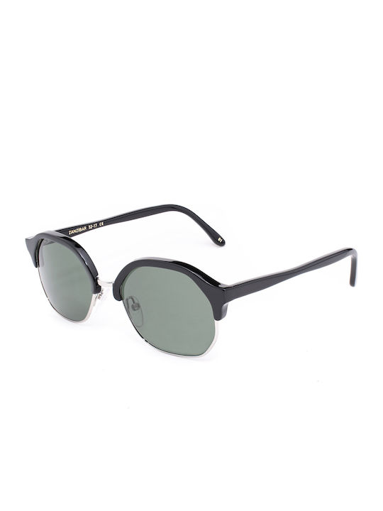 L.G.R. Zanzibar Unisex Γυαλιά Ηλίου Black 01 ZANZIBARBLK01