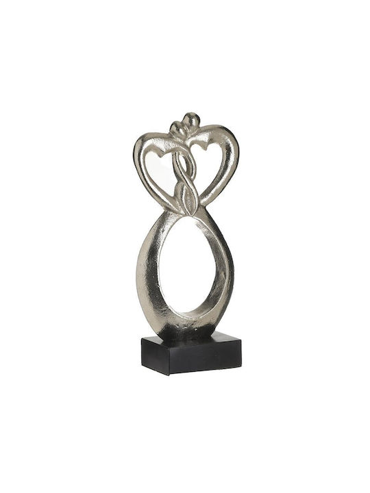 Inart Decorativ Statuetă din Metal în Argint 14x8x33cm 1buc