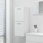 vidaXL Bathroom Cabinet L30xD30xH80cm White