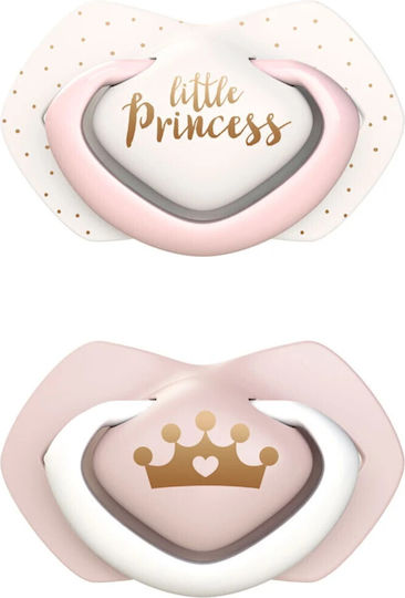 Canpol Babies Royal Baby Πιπίλες Σιλικόνης για 6+ μηνών 2τμχ