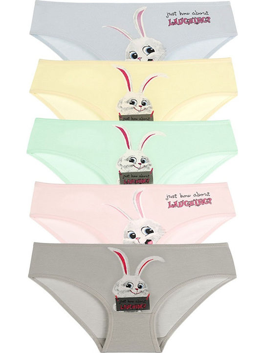 Donella Kinder-Set mit Slips Bunte 5Stück