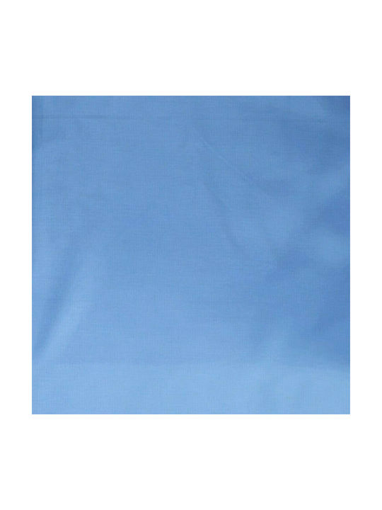 Dimcol Solid Baby Sheet Cradle Cotton Sky Blue ...