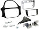 DIN Fascia Panels 2 Din for Fiat Grande Punto Evo 2010 - 2015 for Fiat Grande Punto 2010 2015