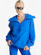 X Ivy Park Women's Long Sports Jacket for Spring or Autumn Blue