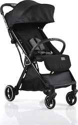 Cangaroo Easy Fold Kinderwagen Geeignet für Neugeborene Schwarz 108839