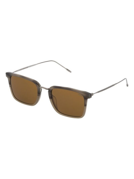 Lozza Men's Sunglasses with Brown Frame and Brown Lens SL4180 07HI