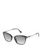 Lozza Pivano Damen Sonnenbrille mit Schwarz Gestell und Gray Linse