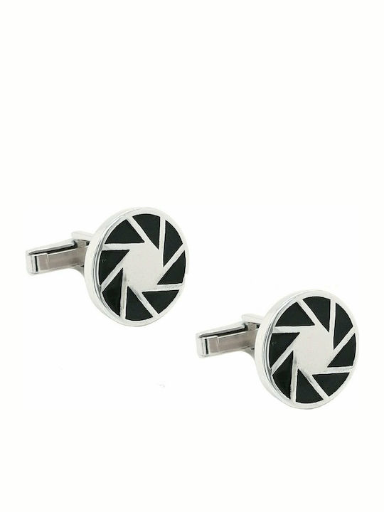 Cufflink from Silver In Black Colour