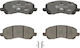 Ate Σετ Τακάκια Εμπρός 4τμχ για Citroen C4 Jeep Compass Mitsubishi Asx / Galant / Lancer
