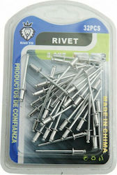 Rivet 3.2/7mm 32pcs