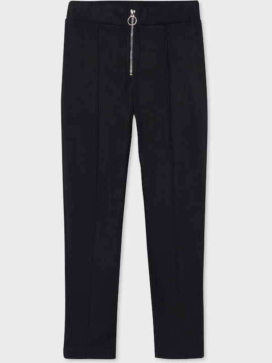 Mayoral Girls Fabric Trouser Black