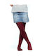 Inizio Kids Tight Burgundy 150Den