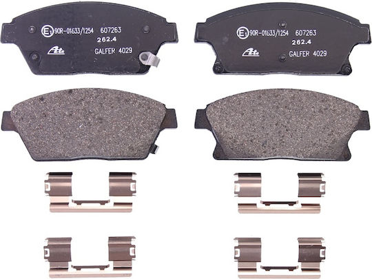Ate Brake Pad Front 4pcs for Chevrolet Cruze / Orlando / Trax / Volt Opel Ampera / Astra / Mokka / Zafira
