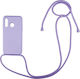 Sonique Carryhang Liquid Back Cover Silicon 0.5mm cu Curea Lila (Huawei P30 Lite)