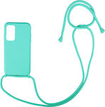 Sonique Carryhang Umschlag Rückseite Silikon 0.5mm Hellblau (Redmi Note 10 Pro)